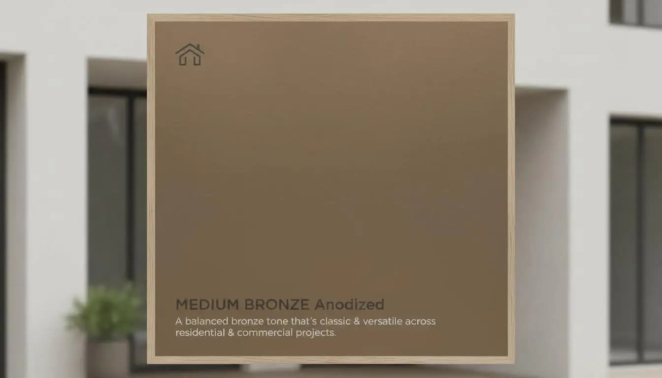 Medium Bronze Anodized