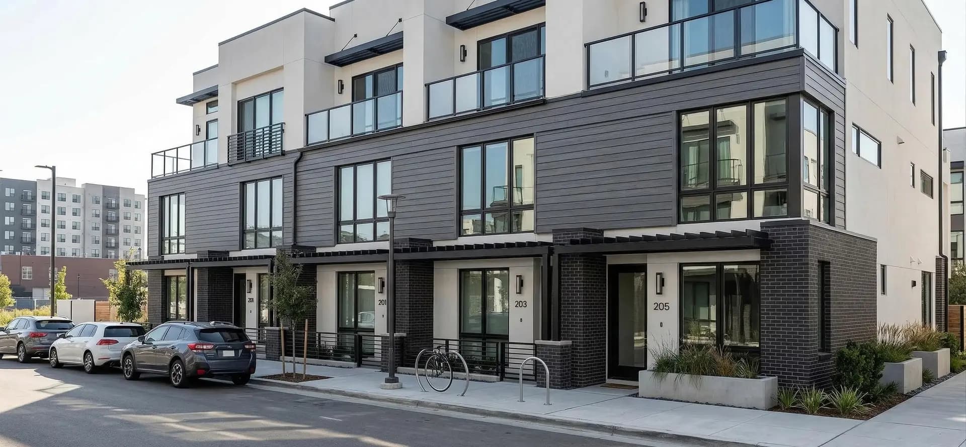 Urban Townhome Row