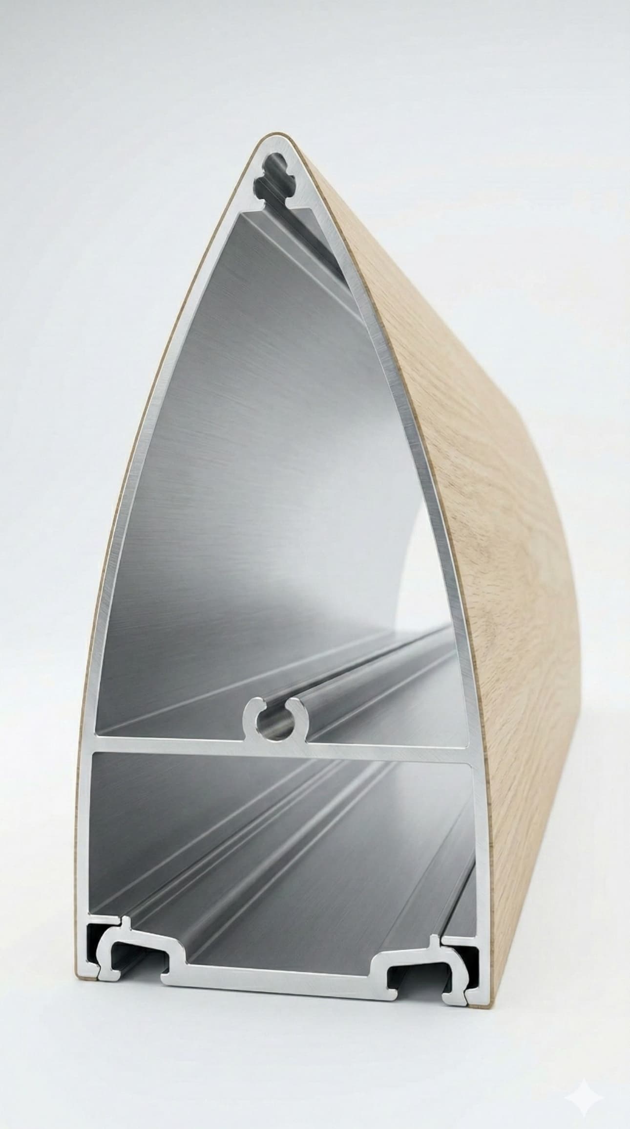 4" Elliptical Batten 3D render