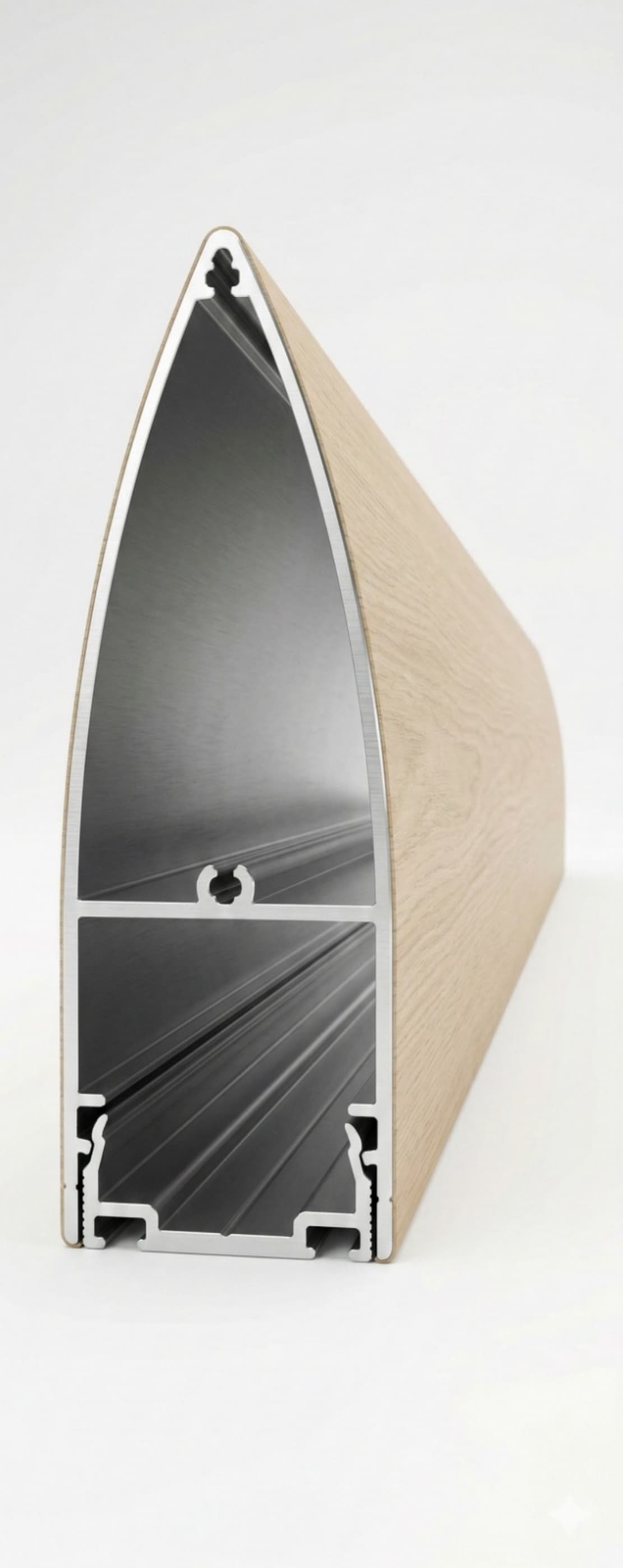 6" Elliptical Batten 3D render