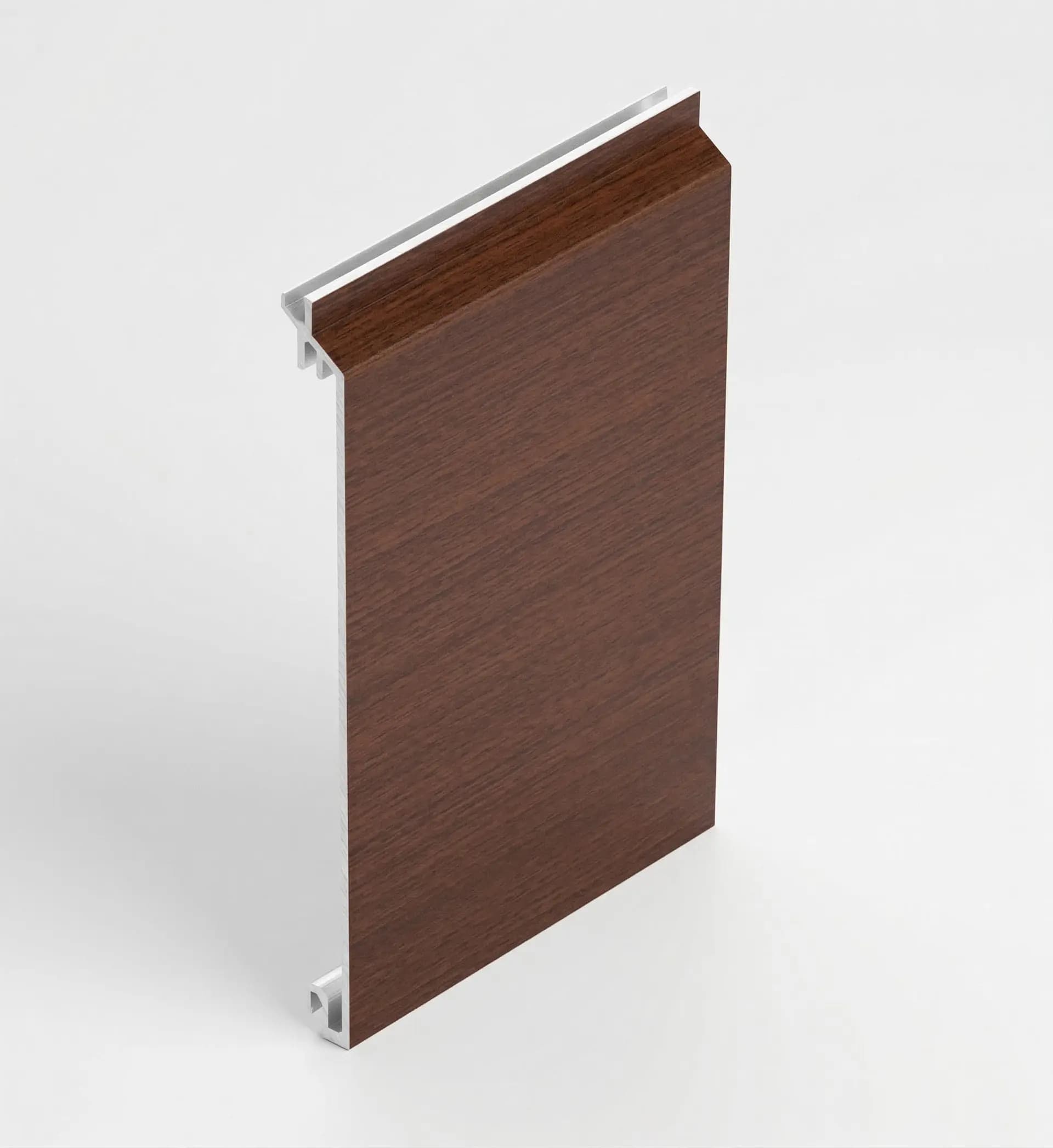 Cherry aluminum cladding finish